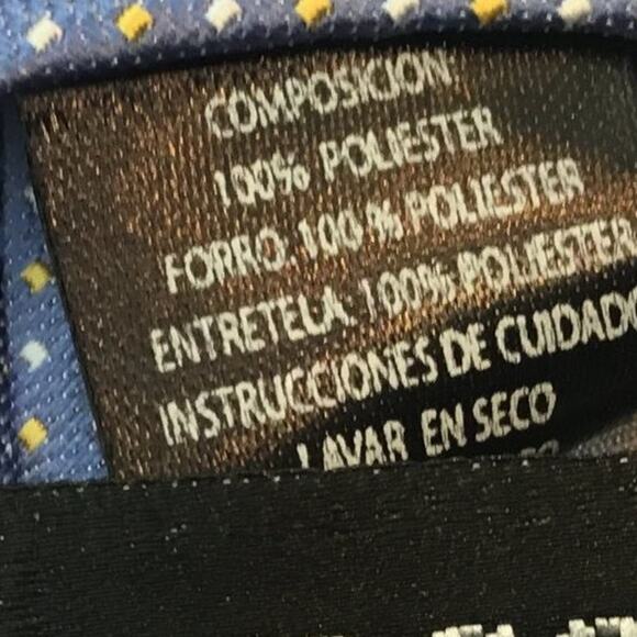 YASANTI BLUE PIN-DOT TIE - Picture 5 of 10